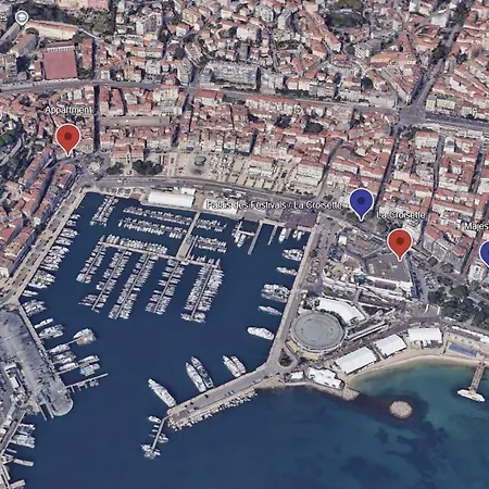 33 M2 Comme Junior - Vue Port Et Palais Des Festivals * 戛纳